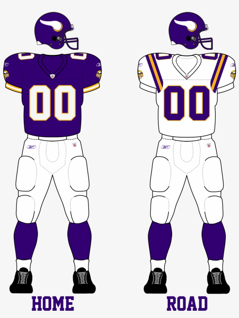 Minnesota Vikings 2002 Uniforms - Minnesota Vikings Uniforms, transparent png download