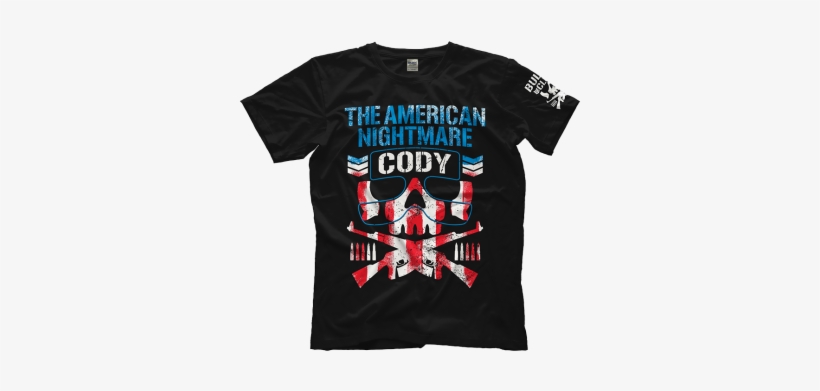 Cody Bullet Club T-shirt - Cody Bullet Club Shirt, transparent png download