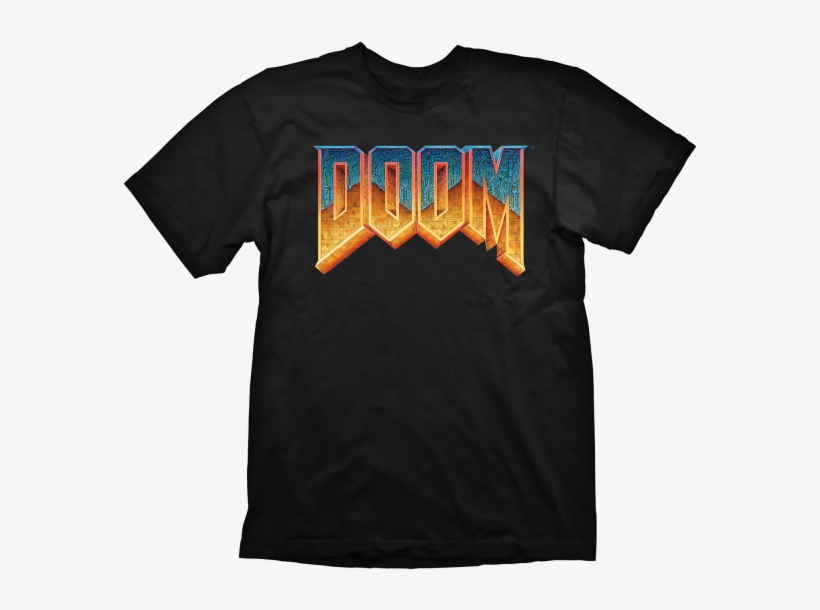 Doom T-shirt Classic Logo - Overwatch Mercy T Shirt, transparent png download