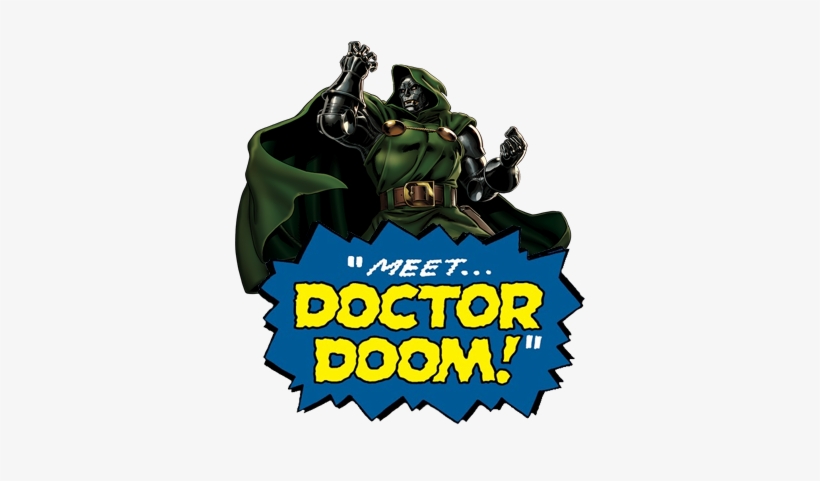 Comics Doom's Day Has Come - Fantastic Four 5 Comic Cover Refrigerator Magnet, transparent png download