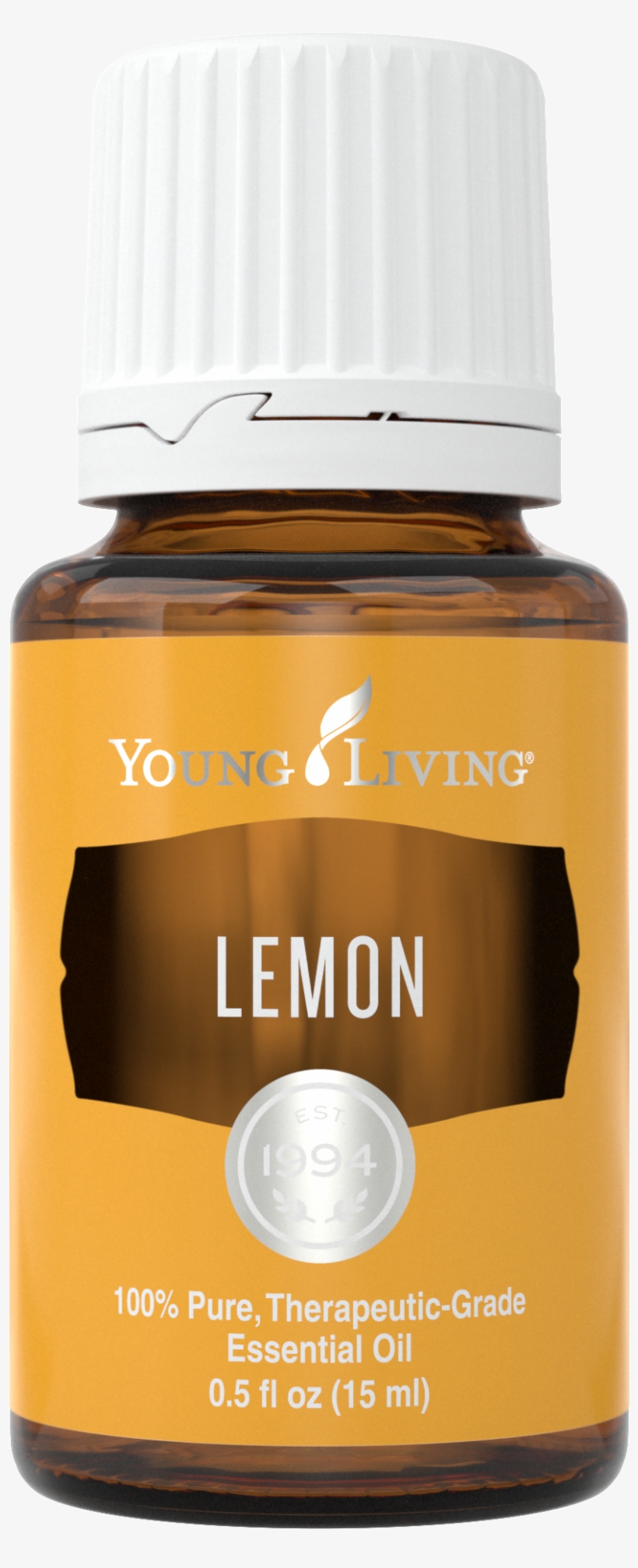 Lemon Essential Oil Uses - Young Living Lemon 15ml, transparent png download