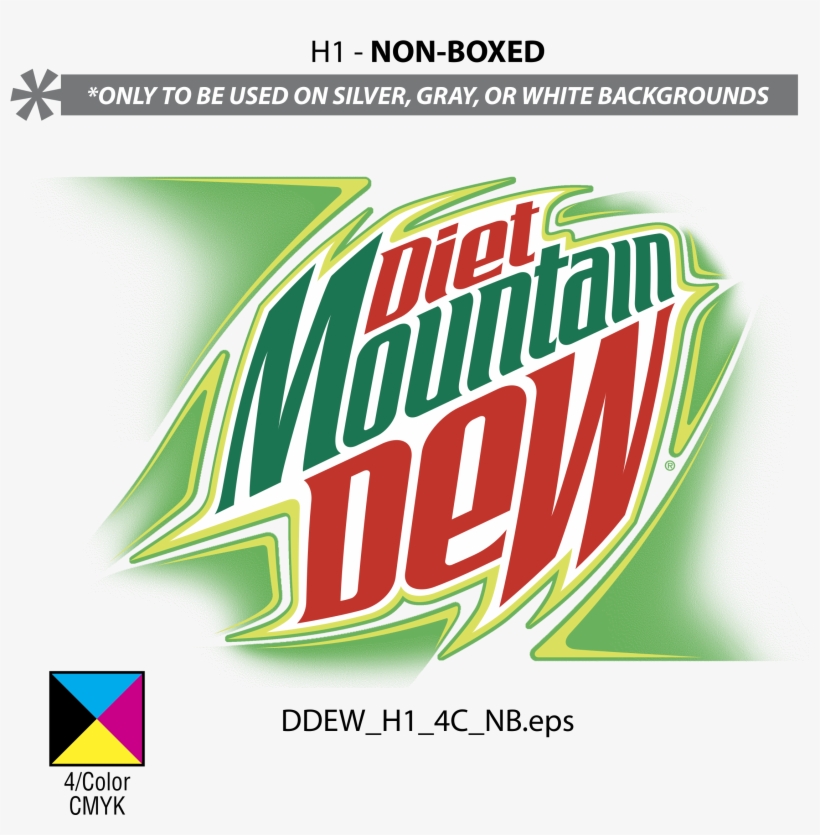 Diet Mountain Dew Logo Png Transparent - Mountain Dew Uk Logo, transparent png download