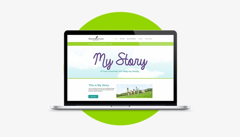 Benefits Of A Personal Website For Young Living Members - Fashion Blog, transparent png download