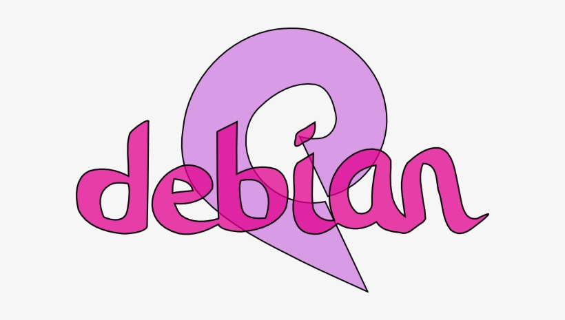 Free Vector Debian Sign Clip Art - Clip Art, transparent png download