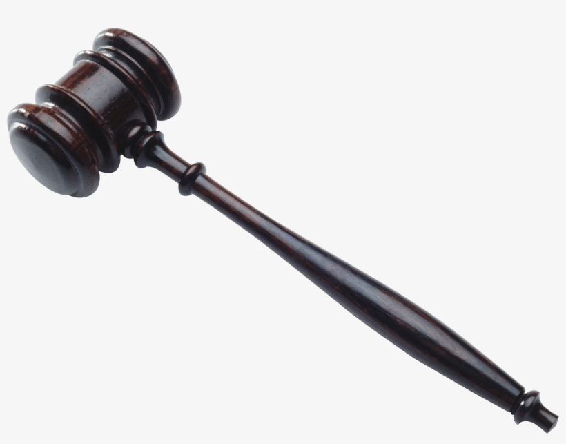 Court Justice Hammer - Hammer Transparent, transparent png download