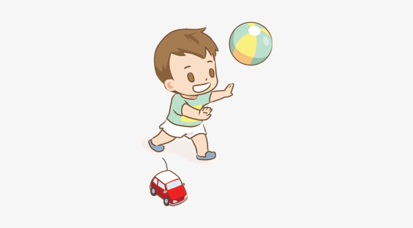 Baby Clipart Sport - Baby Throwing A Ball Clipart, transparent png download