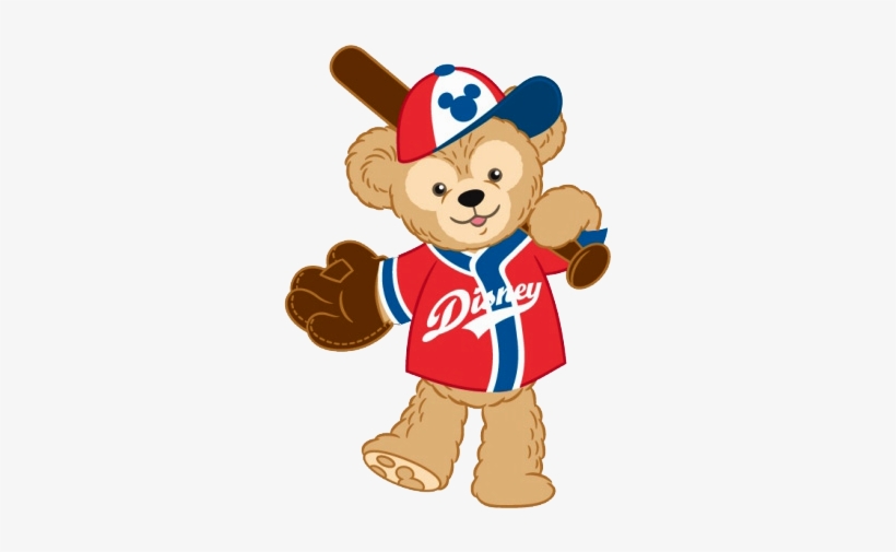 Baseball Clipart Bear - Baseball Bear Clip Art, transparent png download