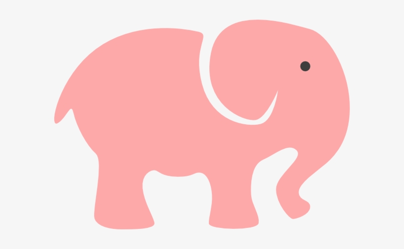 Mother And Baby Clipart At Getdrawings Com Free For - Grey Baby Shower Elephant, transparent png download