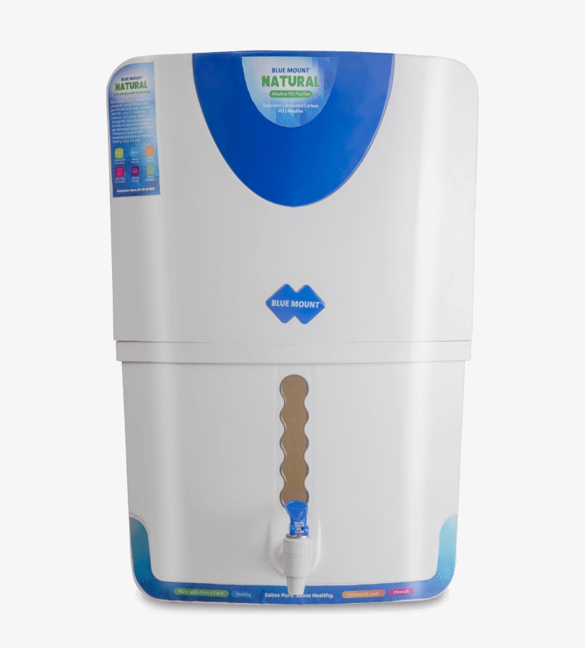 Water Purifier Png Clipart - Blue Mount Natural, transparent png download