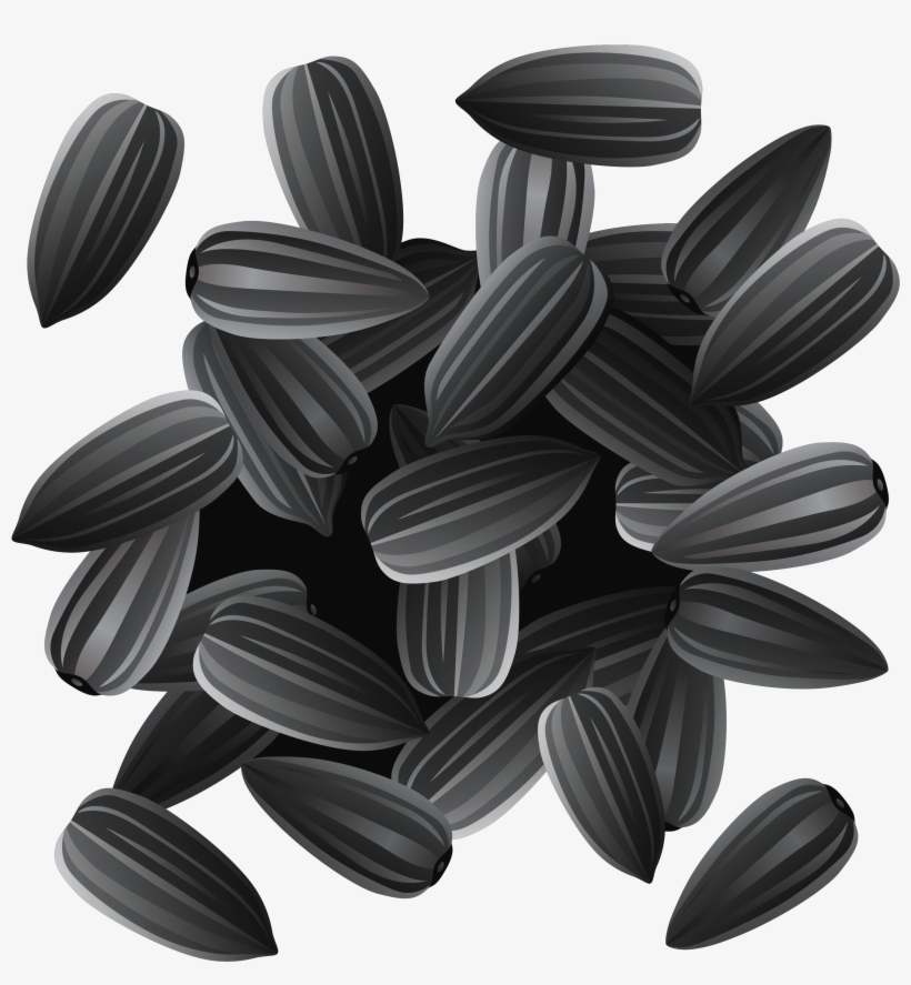 Sunflower Clipart Sunflower Seed - Seeds And Beans, transparent png download