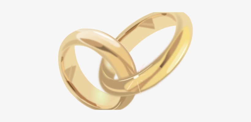 Wedding Rings Clipart Png - Clip Art Wedding Rings Png, transparent png download