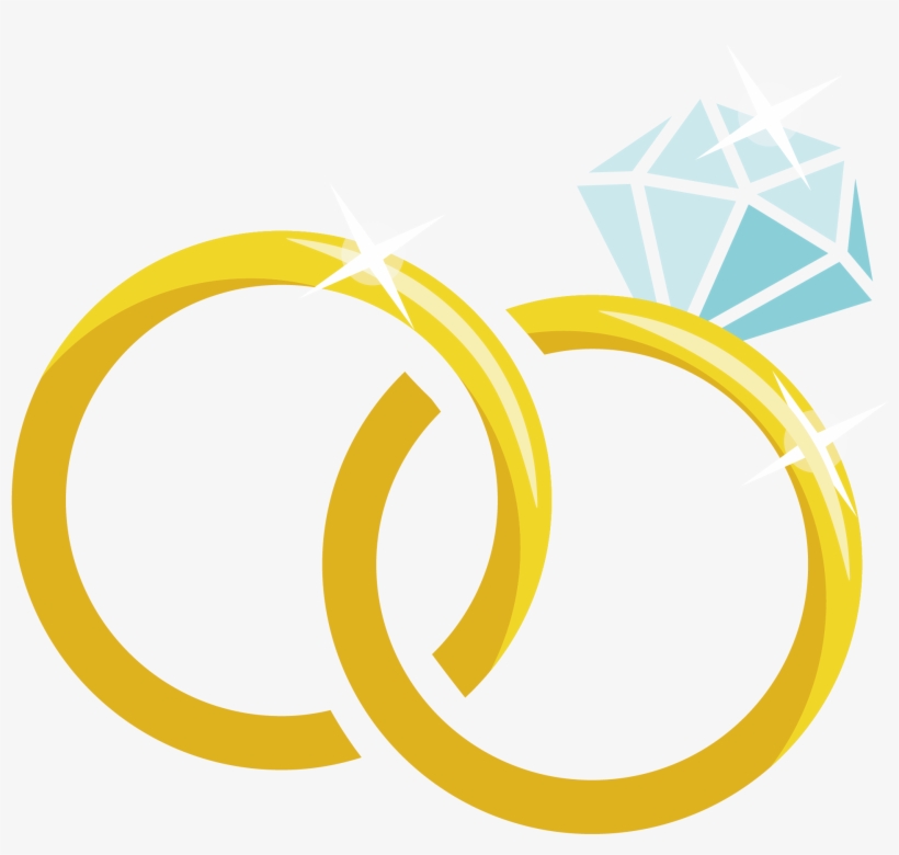 Cartoon Vector Material Diamond Transprent Png Free - Wedding Bands Transparent Png, transparent png download