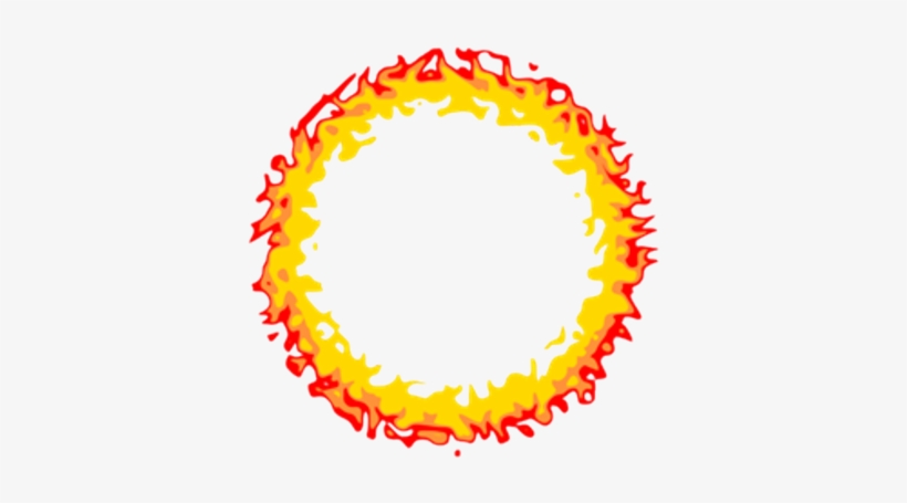 Flame Clipart Circle - Circle Epic Png, transparent png download