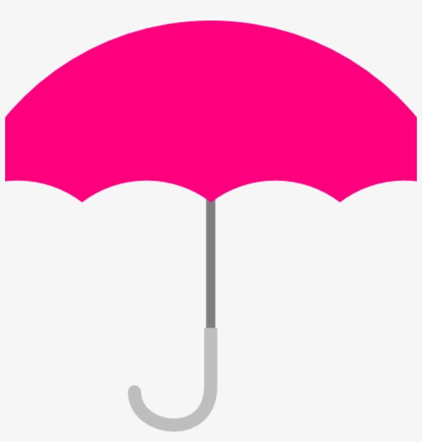 Umbrella Clipart Pink - Pink Umbrella Clipart, transparent png download