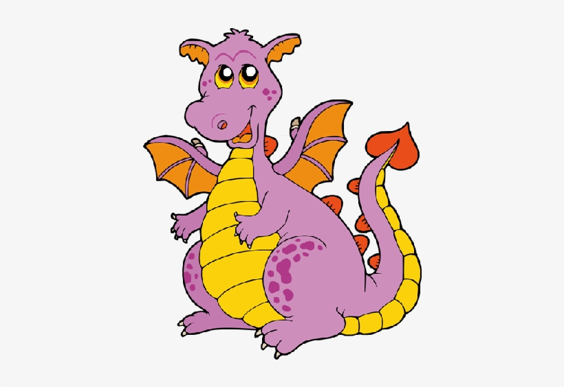 Graphic Freeuse Stock Printable At Getdrawings Com - Purple Dragon Cartoon, transparent png download