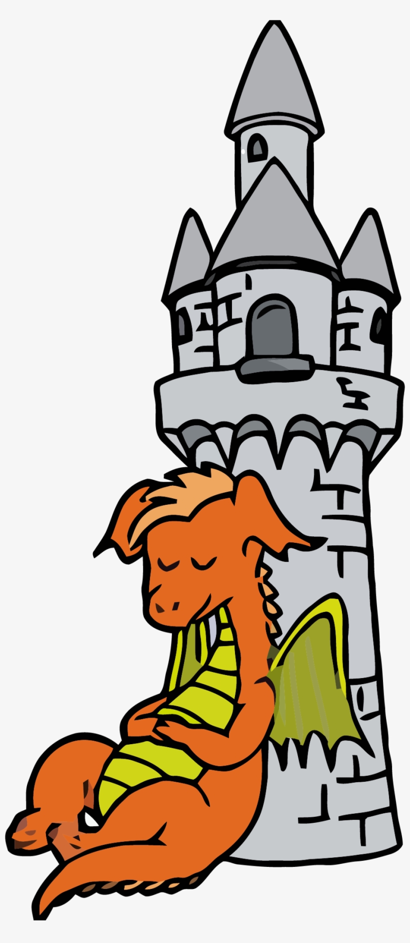 The Dragon Tower Free Clipart Png - Tower Clipart Png, transparent png download