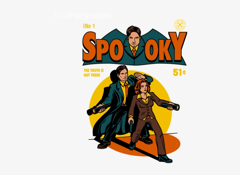 Spooky Comic Iphone 8 Plus Slim Case - Spooky X Files, transparent png download