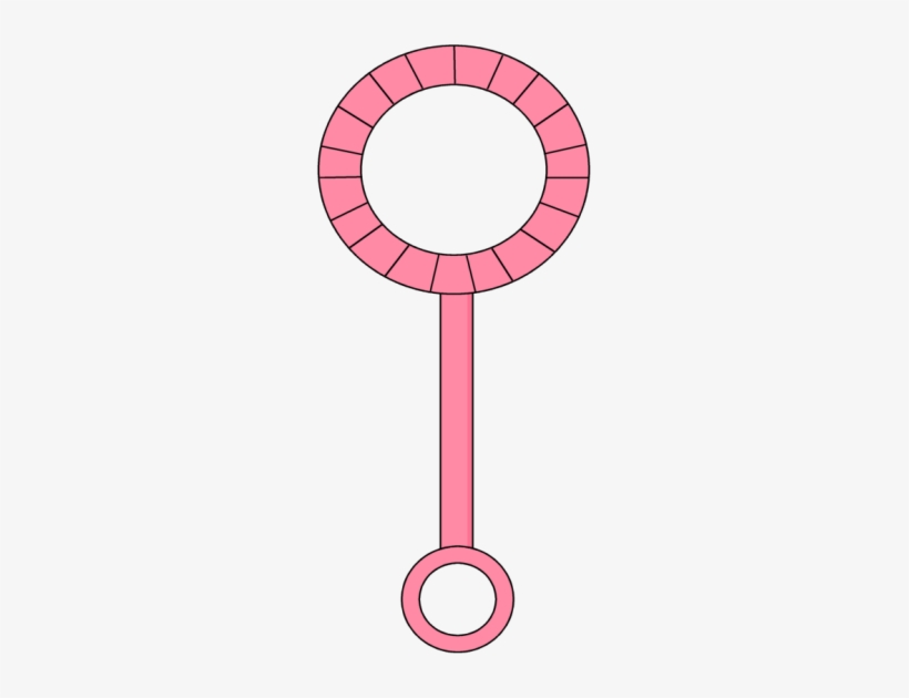 Bubble Clipart Pink Bubble - Bubble Wand Clipart, transparent png download