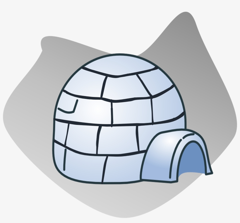 Igloo House Cliparts Clipart Club - Free Clip Art Igloo, transparent png download