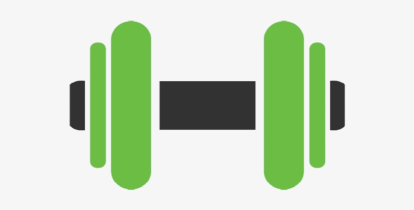 Pin Dumbbell Clipart Png - Drawing, transparent png download