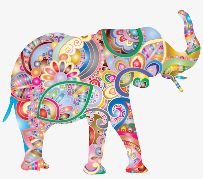 Big Image - Indian Elephant, transparent png download