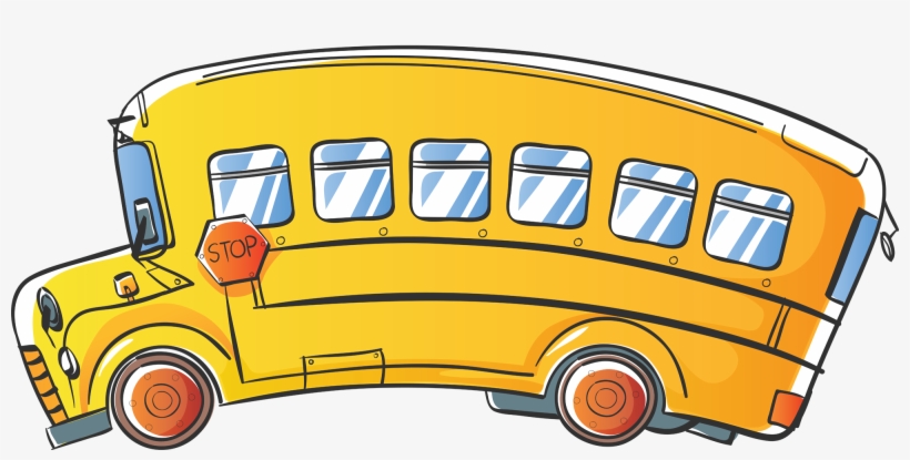Clipart Library Library Fresh Clip Arts Coloring Pages - School Bus Png, transparent png download