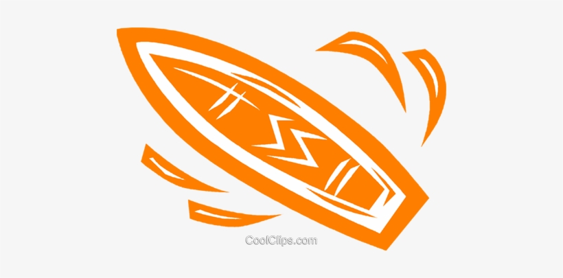 Surfboard Royalty Free Vector Clip Art Illustration - Surfing, transparent png download