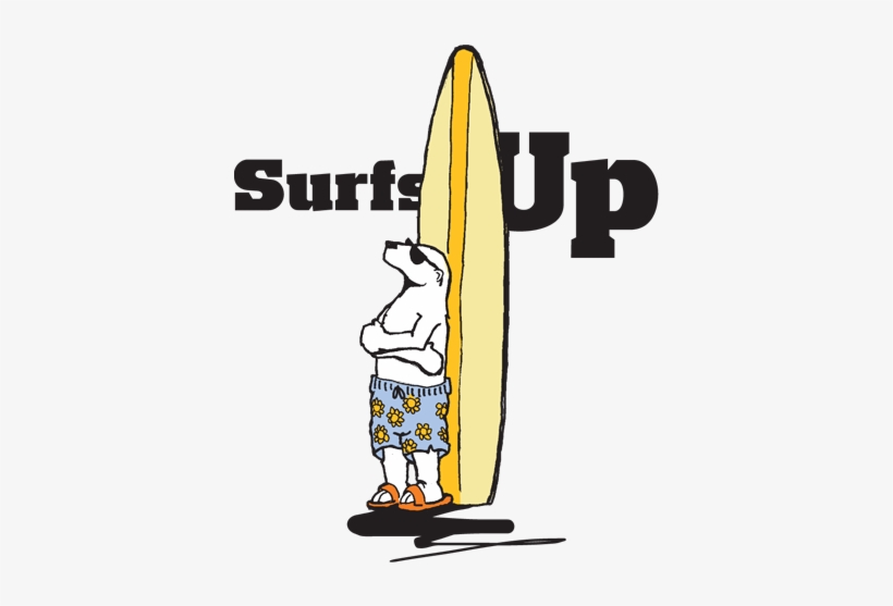 Surfboard Clipart Surfs Up - Surf's Up, transparent png download
