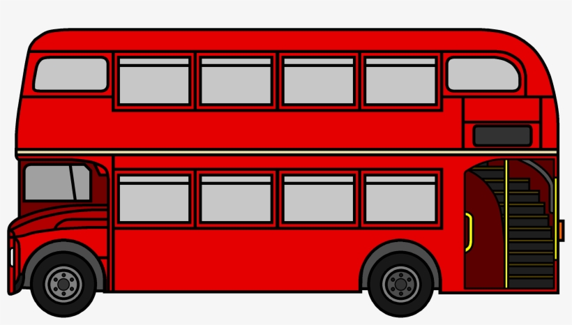 Free Download London Bus Clipart Aec Routemaster Bus - Double Decker Bus Clipart, transparent png download