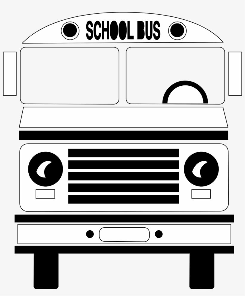 Free Clip Art School Black And White - School Clipart Black And White Transparent Background, transparent png download