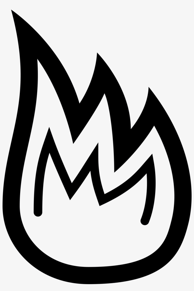 Transparent Stock File Linecons Wikimedia Commons Open - Fire, transparent png download