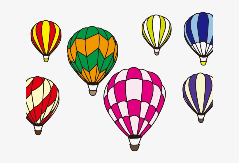 Hot Air Balloon Clipart Transparent Background - Transparent Background Hot Air Balloon Png Transparent, transparent png download