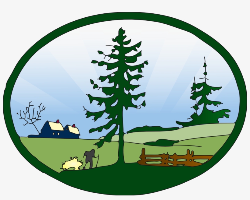 Pine Tree Clipart Scenery - Everglades Alligator Farm, transparent png download