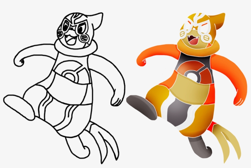 Pokemon Clip Outline Image Freeuse Library - Pokemo9n Outline, transparent png download