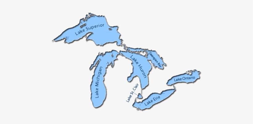 Gps Fail Stories - Physical Map St Lawrence River, transparent png download
