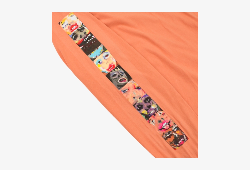 Portraits Long Sleeve Shirt Portraits Long Sleeve Shirt - Sleeve, transparent png download