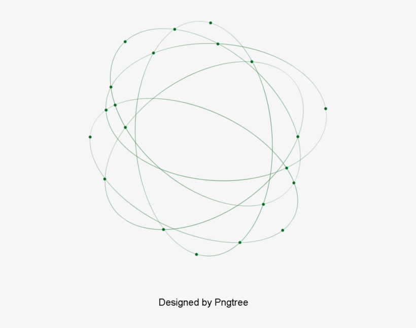 Cool Dynamic Smart Technology Line Ray Background, - Circle, transparent png download