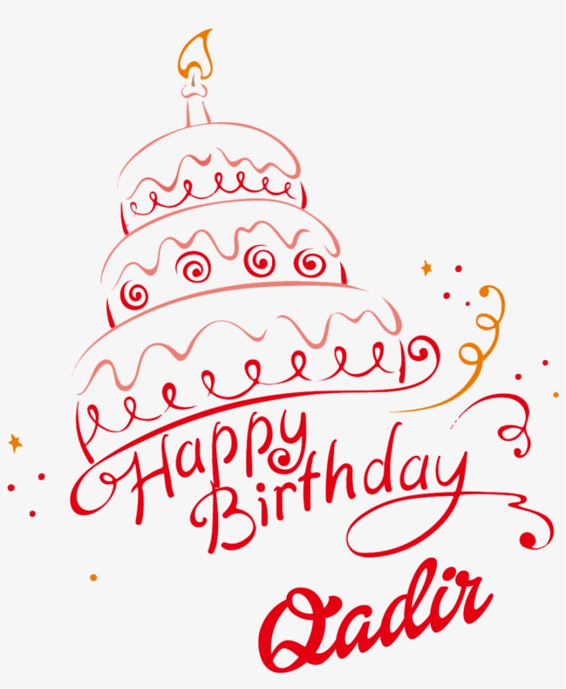 Happy Birthday Nagham Cake, transparent png download