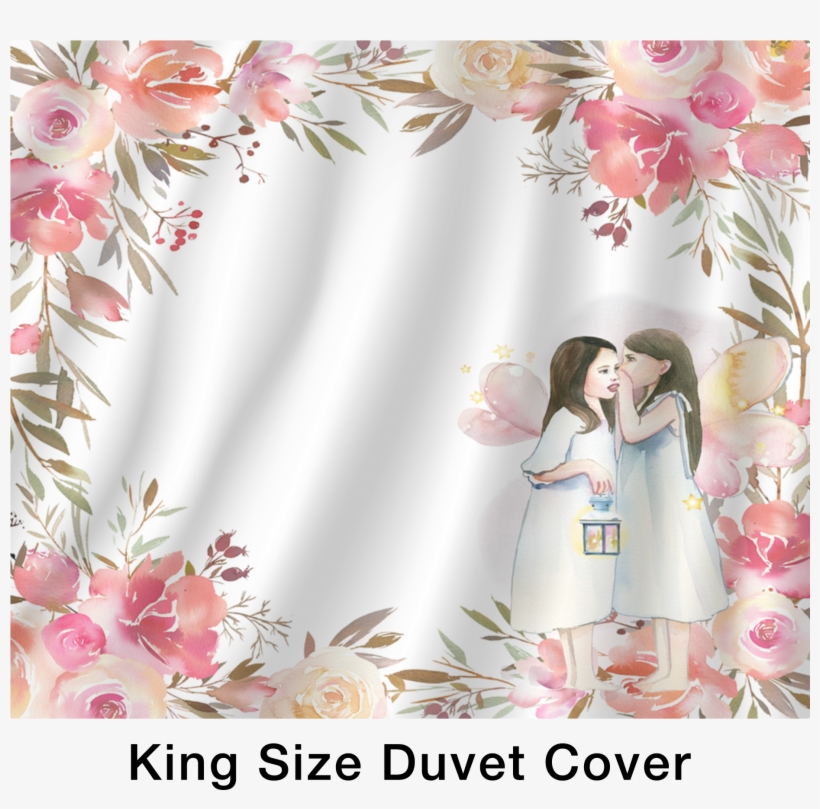 Fairy Dust Duvet Cover And Shams Set - Duvet, transparent png download
