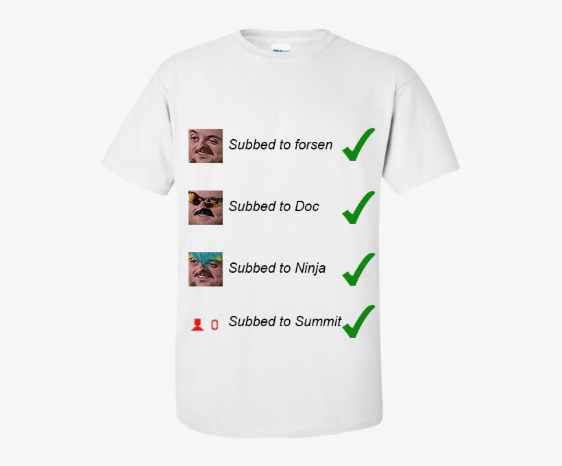 Check List - Wutface - T-shirt, transparent png download