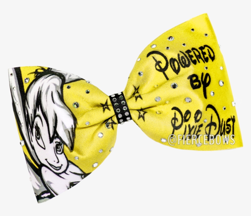 Powered By Pixie Dust® Tailless Rhinestone Bow - Pixie, transparent png download
