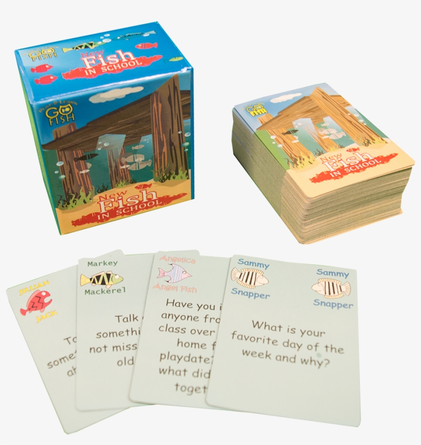 New Fish In School - Play-2-learn Go Fish, transparent png download