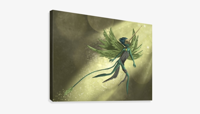 Bloodlust And Pixie Dust Canvas Print - Work Of Art, transparent png download