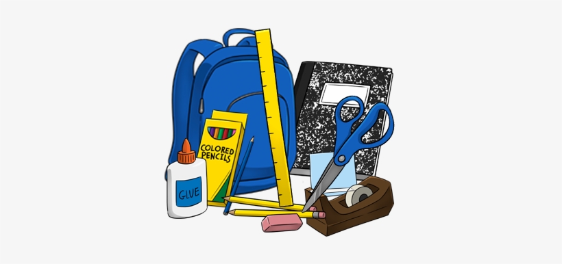 28 Collection Of School Supplies Clipart Png - School Supplies Clipart Png, transparent png download