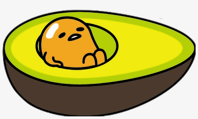 Report Abuse - Gudetama Avocado, transparent png download
