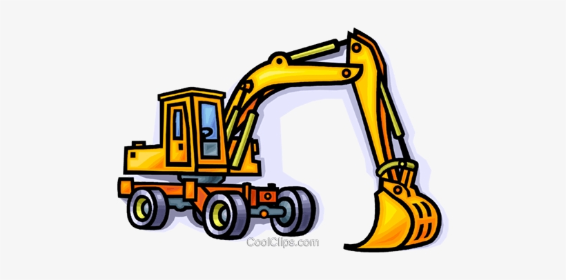 Download Backhoe Clipart Construction Project - Construction Equipment Clipart, transparent png download