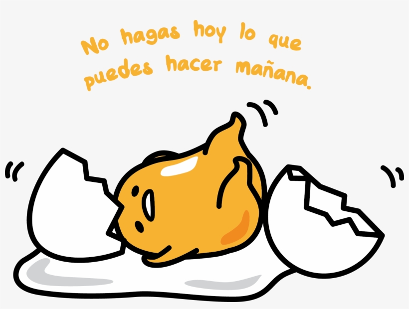 1748 × 1238 En Gudetama - Gudetama's Guide To Life, transparent png download