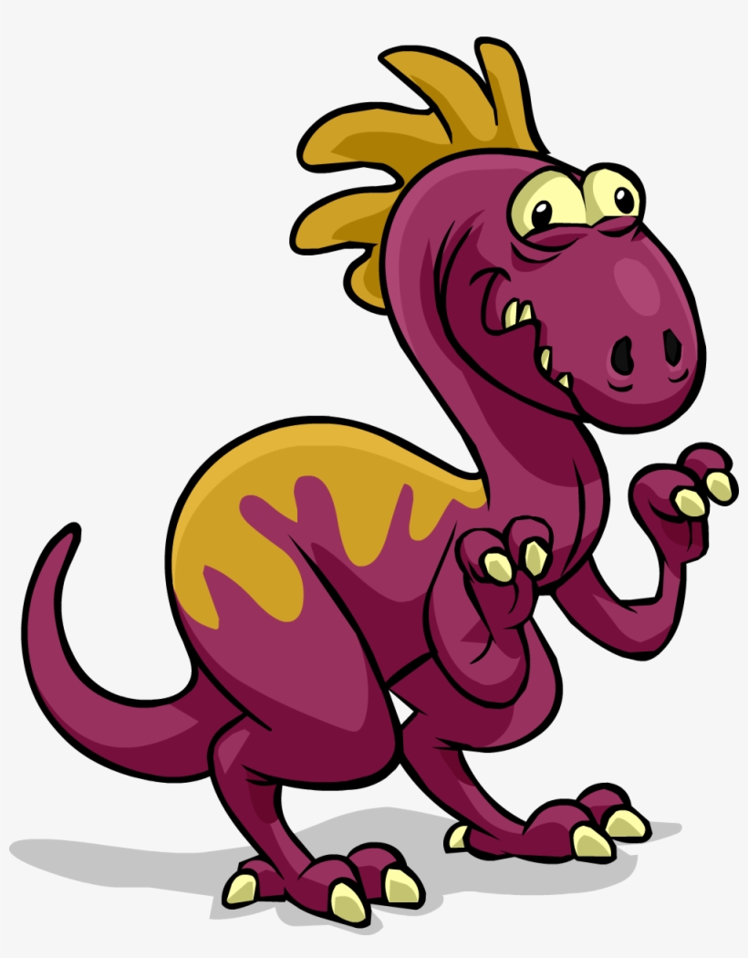 Velociraptor - Club Penguin Dinosaurs, transparent png download