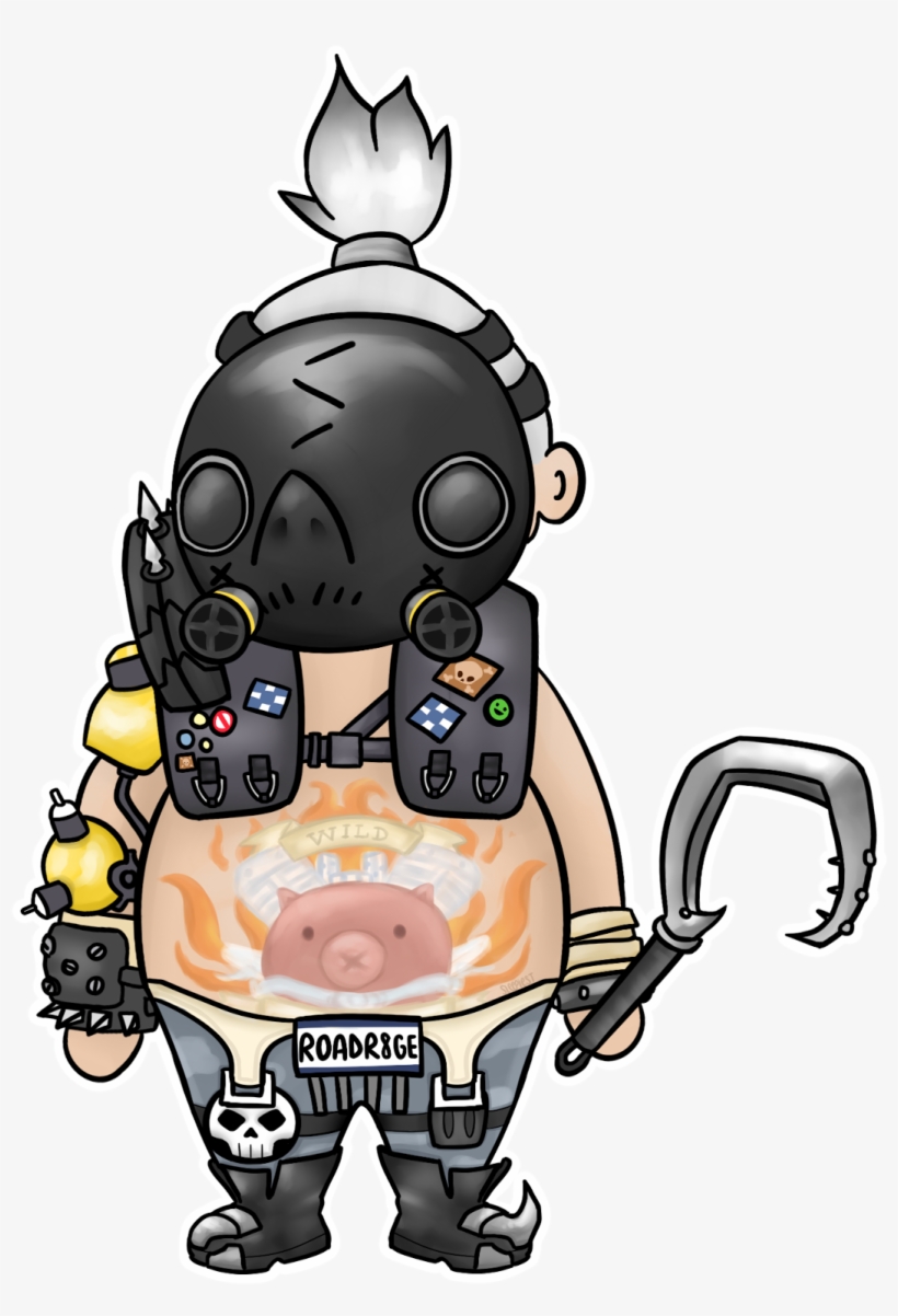 Overwatch Roadhog Fanart, transparent png download