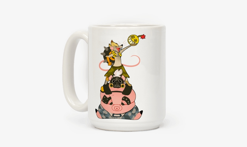 Our Names Are Junkrat And Roadhog Coffee Mug - T-shirt, transparent png download